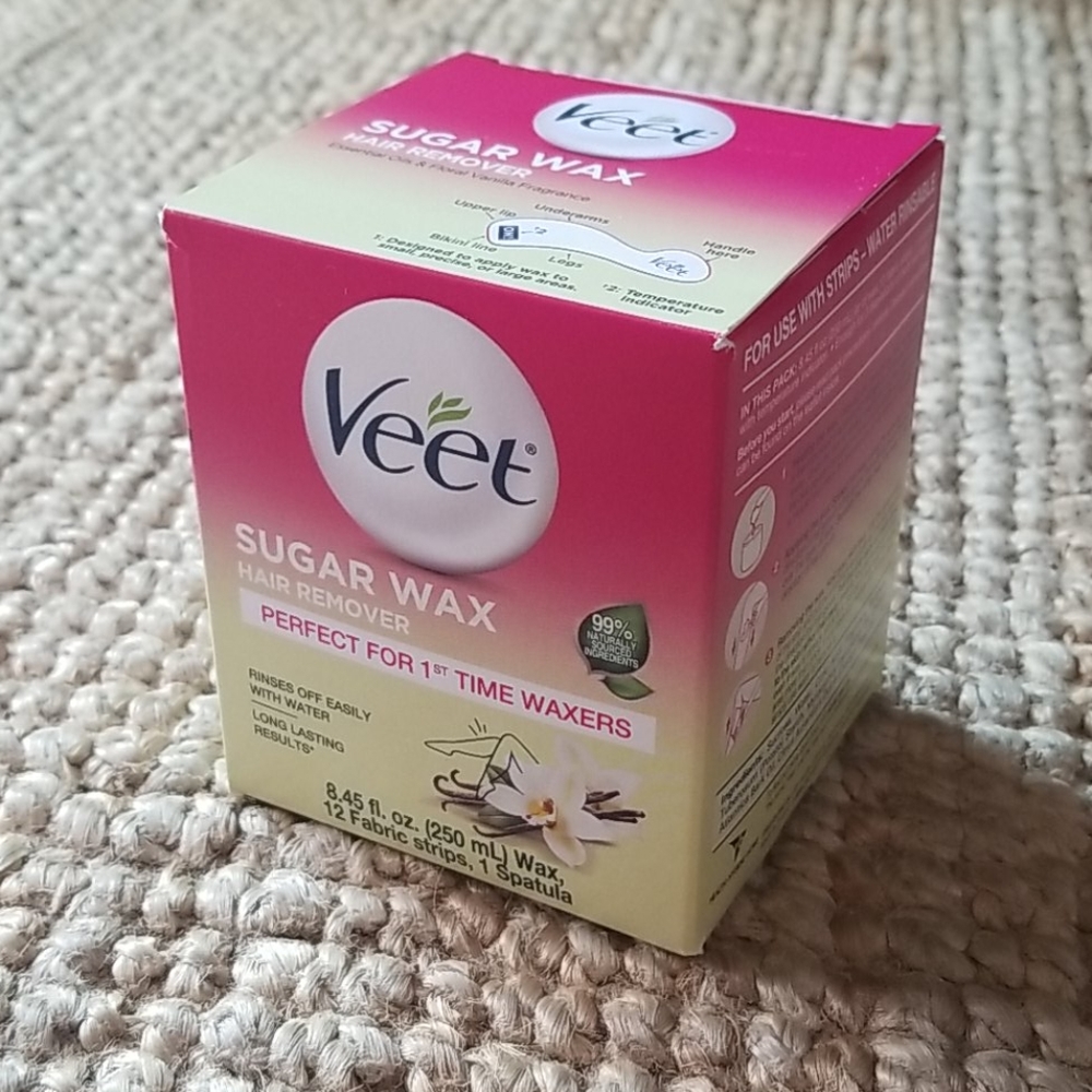 NEW! Veet sugar wax kit
